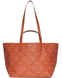 Zadig & Voltaire - Z Xl Leren Shopper Met Print - Lyst