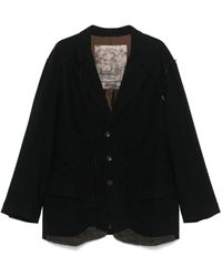 Ziggy Chen - Twill Blazer - Lyst