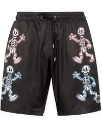 Philipp Plein - Zwembroek Met Print - Lyst