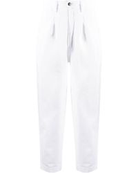 Societe Anonyme - Halbhohe Tapered-Jeans - Lyst