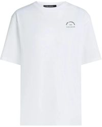 KARL LAGERFELD - Rue St-Guillaume Oversized T-Shirt - Lyst