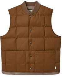 MAN ON THE BOON. - Pocket Quilted Vest - Lyst