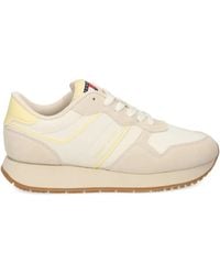 Tommy Hilfiger - Suede-Panelled Running Sneakers - Lyst