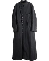 Ziggy Chen - Button-Up High-Neck Coat - Lyst