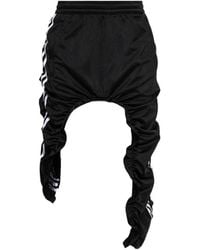 adidas - Ruched Side-Stripe Skirt - Lyst
