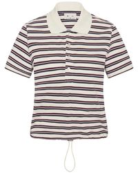 The Upside - Sophie Cropped Polo Shirt - Lyst