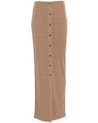 Nanushka - Button-Down Maxi-Rok - Lyst