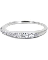 Monica Vinader - Diamond-Embellishment Ring - Lyst