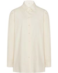 The Row - Sisilia Cotton Shirt - Lyst