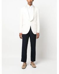 Brunello Cucinelli - Tailored Straight-Leg Trousers - Lyst