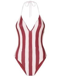 Fendi - Pequin Lycra Swimsuit - Lyst