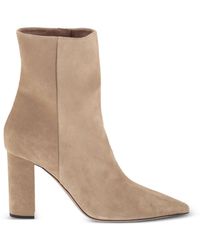 Paris Texas - Anja Pointed-Toe Ankle Boots - Lyst