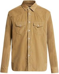 Tom Ford - Corduroy Cotton Shirt - Lyst