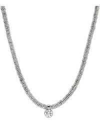 John Hardy - Jh Lovestruck Heishi Diamond Necklace - Lyst