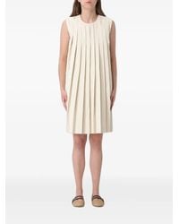 Ter Et Bantine - Pleated Sleeveless Midi Dress - Lyst