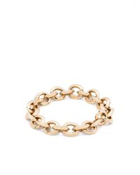 Lizzie Mandler - 18kt Yellow Gold Micro Soft Chain-link Ring - Lyst