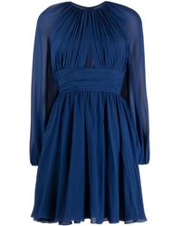 Giambattista Valli - カットアウト シフォン ミニドレス - Lyst