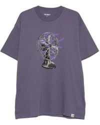 Carhartt - T-Shirt Fan À Patch Logo - Lyst