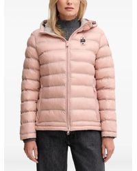 Blauer - Hooded-Neckline Padded Jacket - Lyst