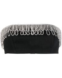 ROTATE BIRGER CHRISTENSEN - 'Bandeau' Top With Jewel Detail - Lyst