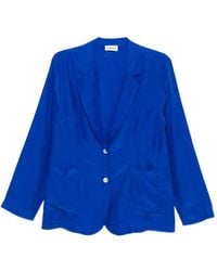 P.A.R.O.S.H. - Saxon Button Patch-Pocket Blazer - Lyst