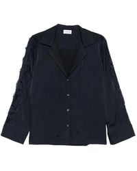 P.A.R.O.S.H. - Paky Lace-Detail Shirt - Lyst