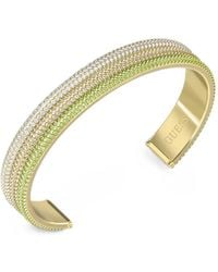 Guess - Essenza Armband Mit Pavé-Bündchen - Lyst