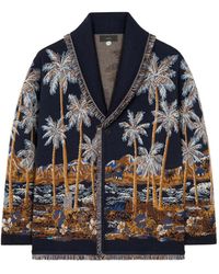 Alanui - Diamond Head Fringed Cardigan - Lyst