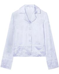 Off-White c/o Virgil Abloh - Fresco-Jacquard Pyjama Shirt - Lyst