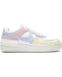 Nike Rubber Air Force 1 Shadow Trainers Coral And Orange in White | Lyst  Australia