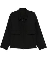 Yohji Yamamoto - Wool Shirt Jacket - Lyst