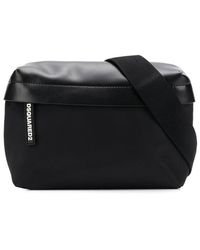 DSquared² Gürteltasche mit Logo - Schwarz