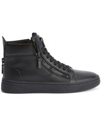Giuseppe Zanotti - Gz 94 Leather Sneakers - Lyst