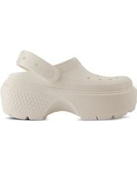 Crocs™ - Sandali stomp sintetici neutrali - Lyst