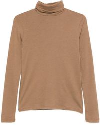 Majestic Filatures - Roll-Neck Long-Sleeve T-Shirt - Lyst