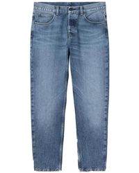 Carhartt - Jean Fuselé Newel À Effet Délavé - Lyst
