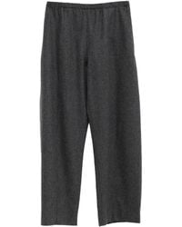 KHAITE - Elasticated-waistband Trousers - Lyst