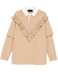 Simone Rocha - Poloshirt Met Ruches - Lyst