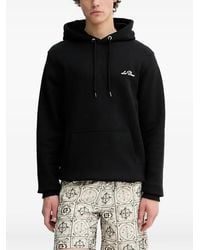 Les Deux - Palm-Tree Embroidered Hoodie - Lyst