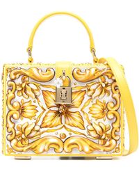Dolce & Gabbana - Dolce Box Majolica Tote Bag - Lyst