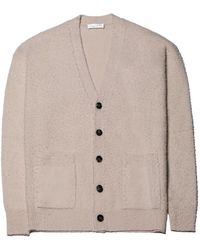 Roberto Collina - Bouclé-Knit Button-Up Cardigan - Lyst