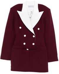 ROWEN ROSE - Vestido con doble botonadura - Lyst