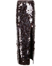 P.A.R.O.S.H. - Falda Con Lentejuelas - Lyst
