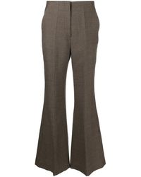 Nanushka - High-Rise Flared Trousers - Lyst