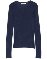 6397 - Ribbed-Knit Long-Sleeve Top - Lyst