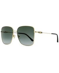 Jimmy Choo - Hester Square-Frame Sunglasses - Lyst