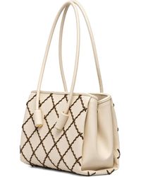 THEMOIRÈ - Sac Cabas À Motif De Losanges - Lyst