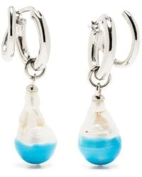 Panconesi - Orecchini Con Perle Stella - Lyst