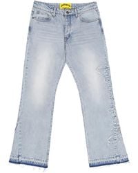 Godspeed - Og Logo Flared Denim Jeans - Lyst