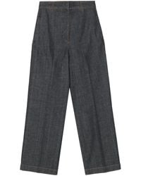 Fabiana Filippi - High-Rise Wide-Leg Jeans - Lyst